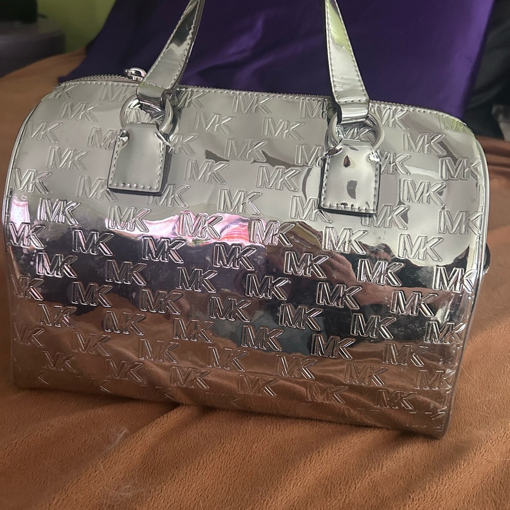Michael Kors Silver Handbag